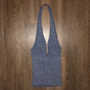Crochet cropped tank top